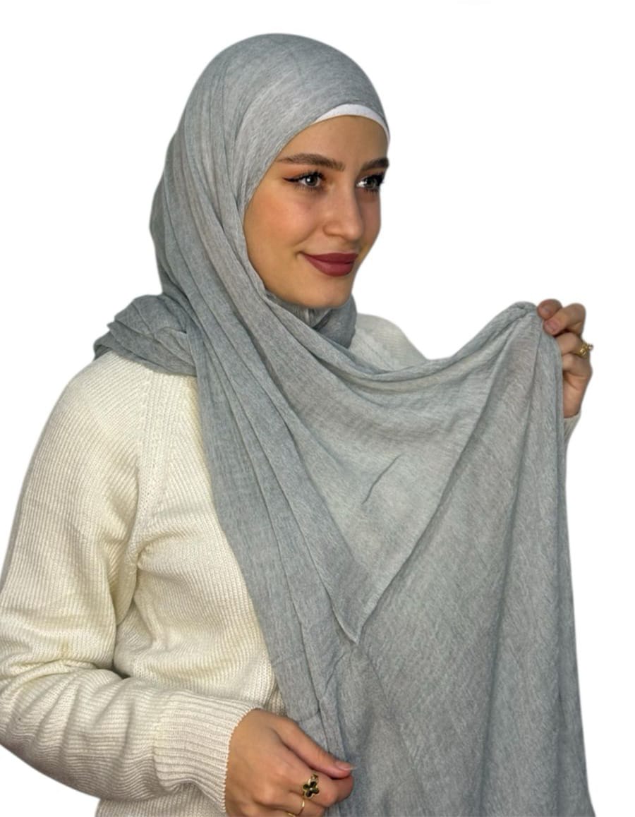 Kuwaity Modal Hijab Grey (Mwashah)