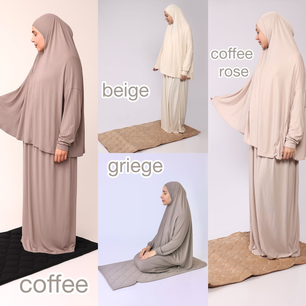 Plain Cotton Prayer Set 2pcs