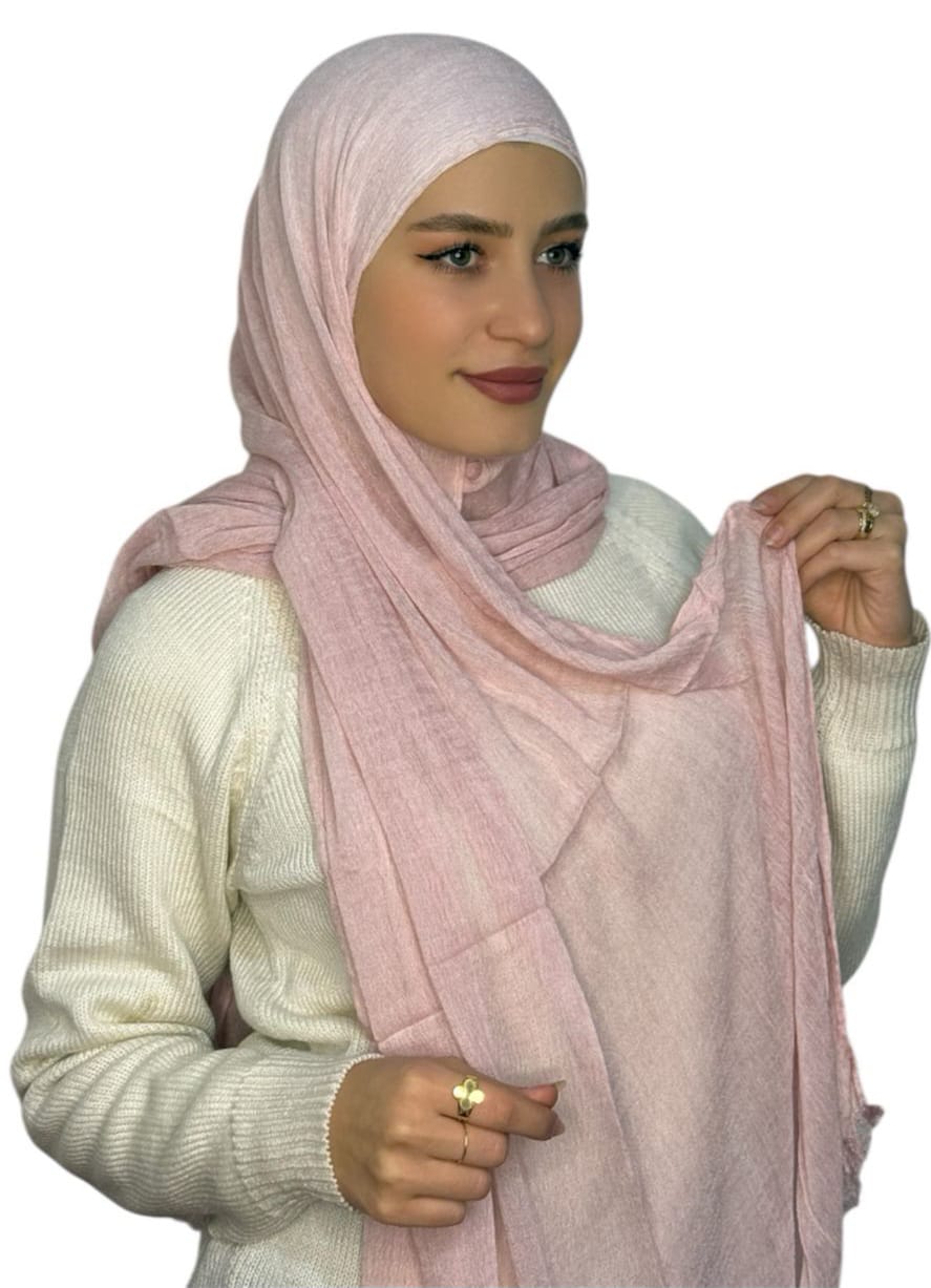 Kuwaity Modal Hijab Baby Pink  (Mwashah)