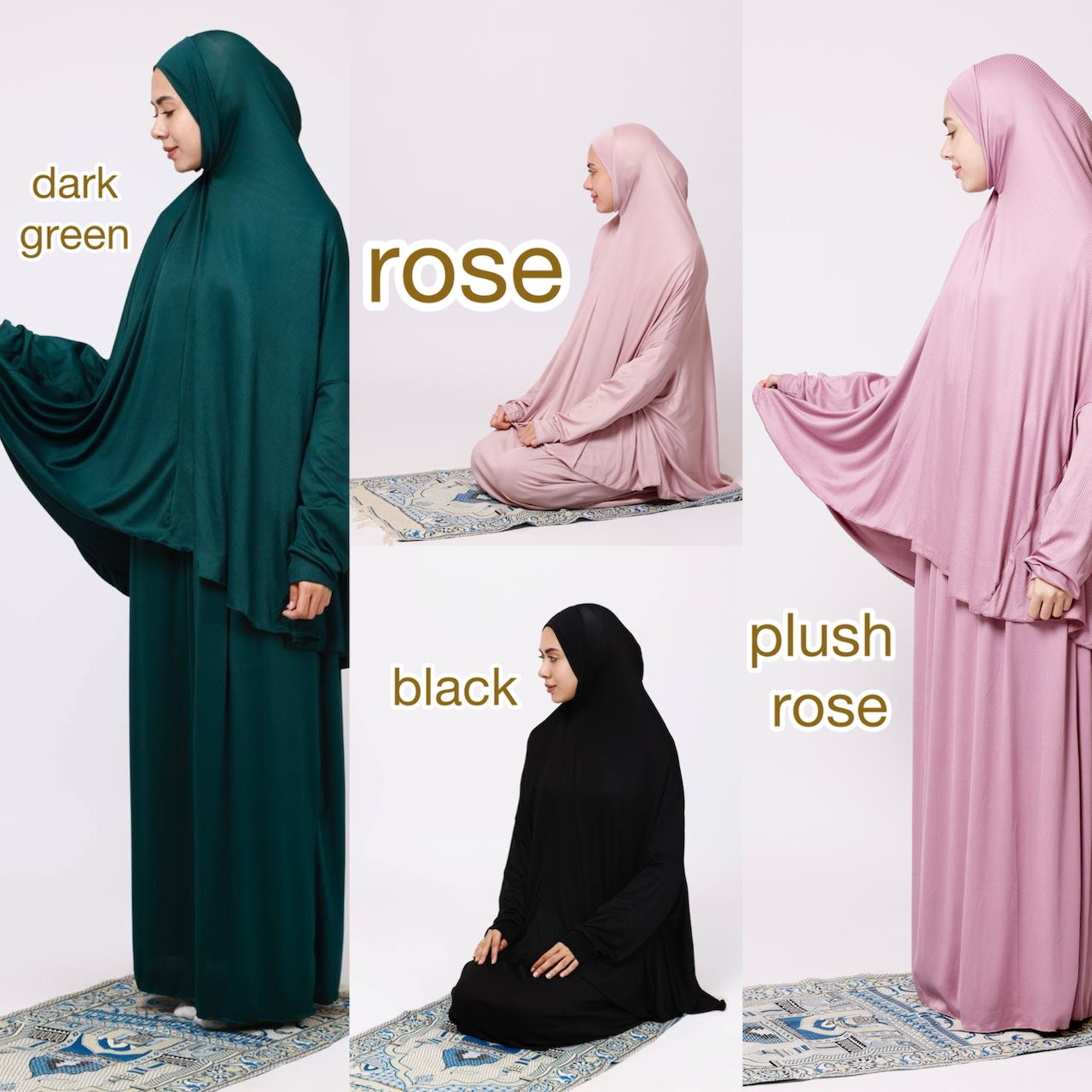 Ribbed Prayer Set 2pcs 