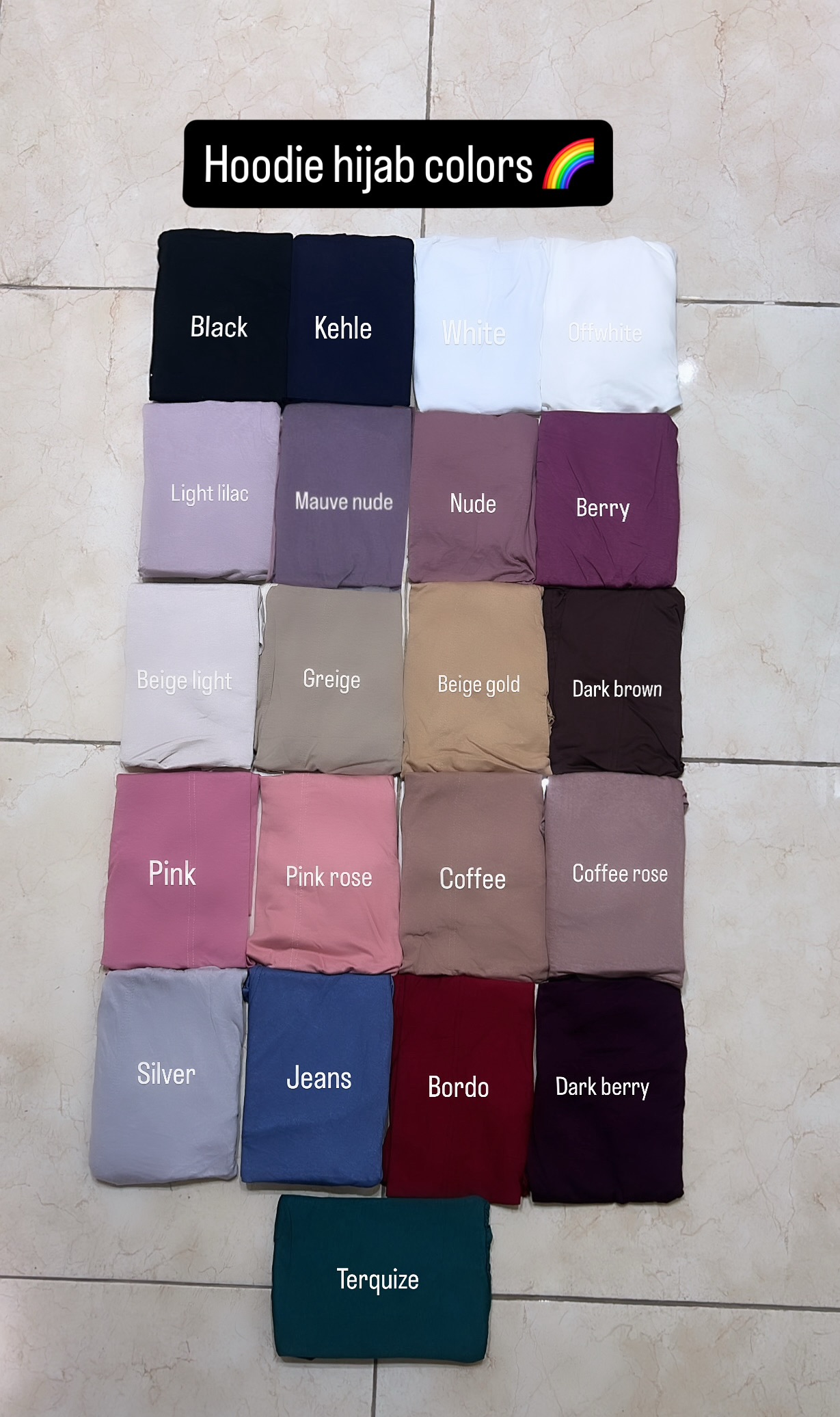 Cotton Hoodie Hijab