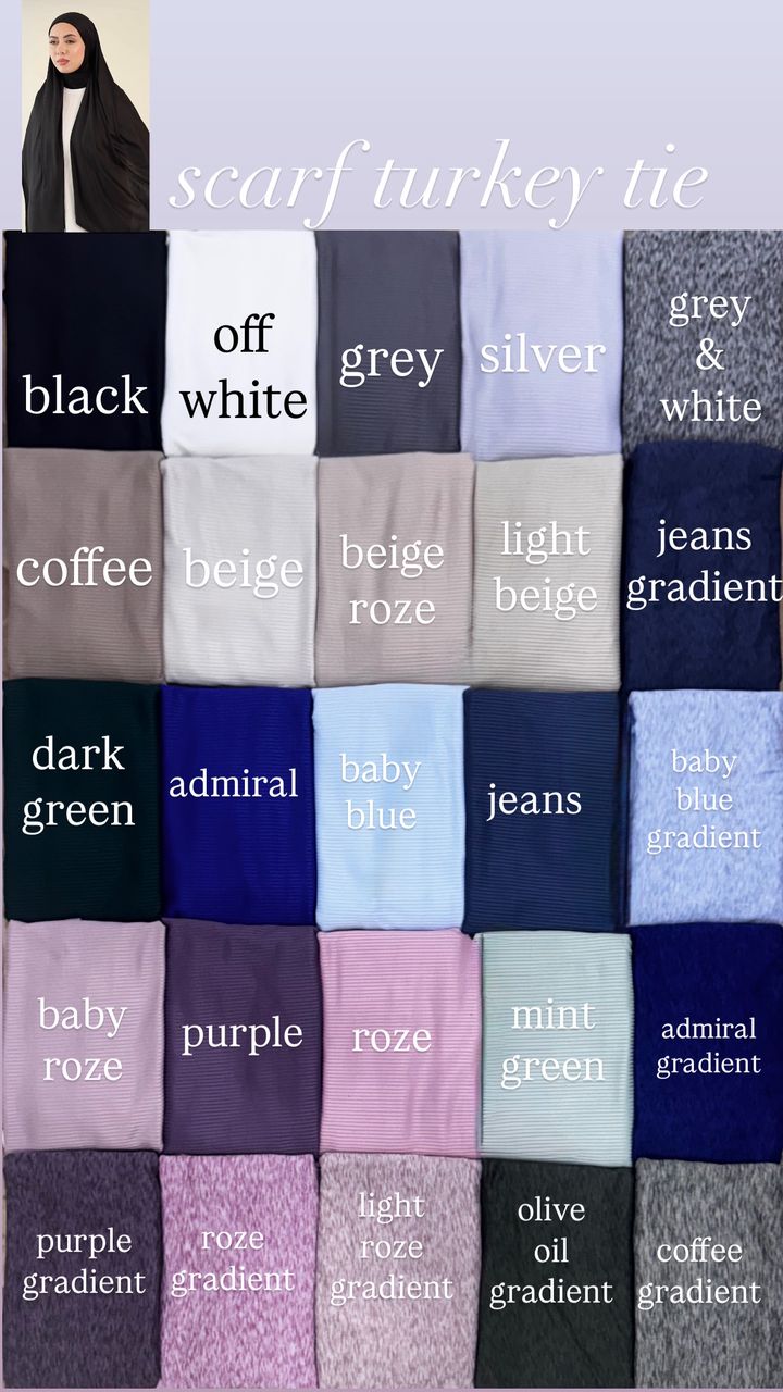 Turkish Tie Hijab