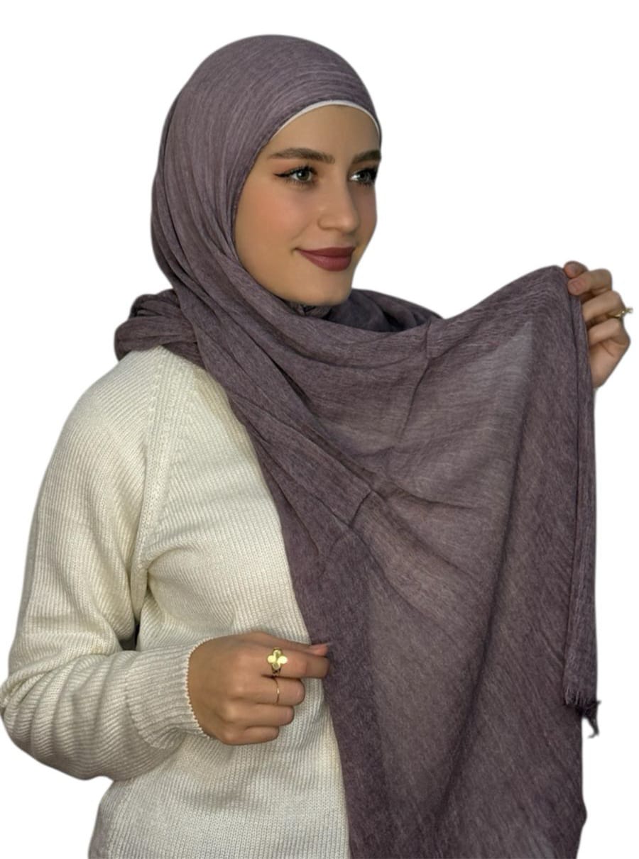 Kuwaity Modal Hijab Dark Muv Nude  (Mwashah)