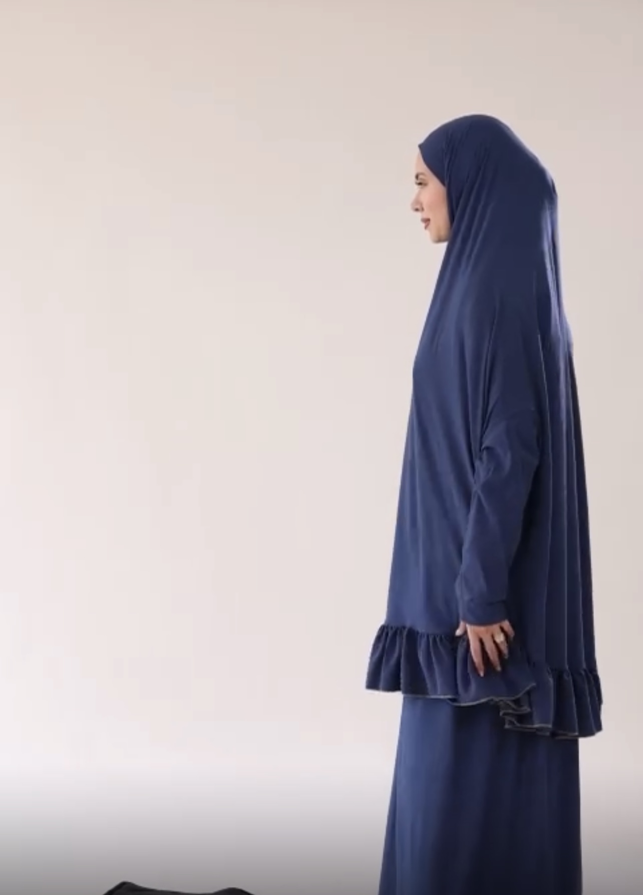 Cotton  2pcs Prayer Set with Ruffles.