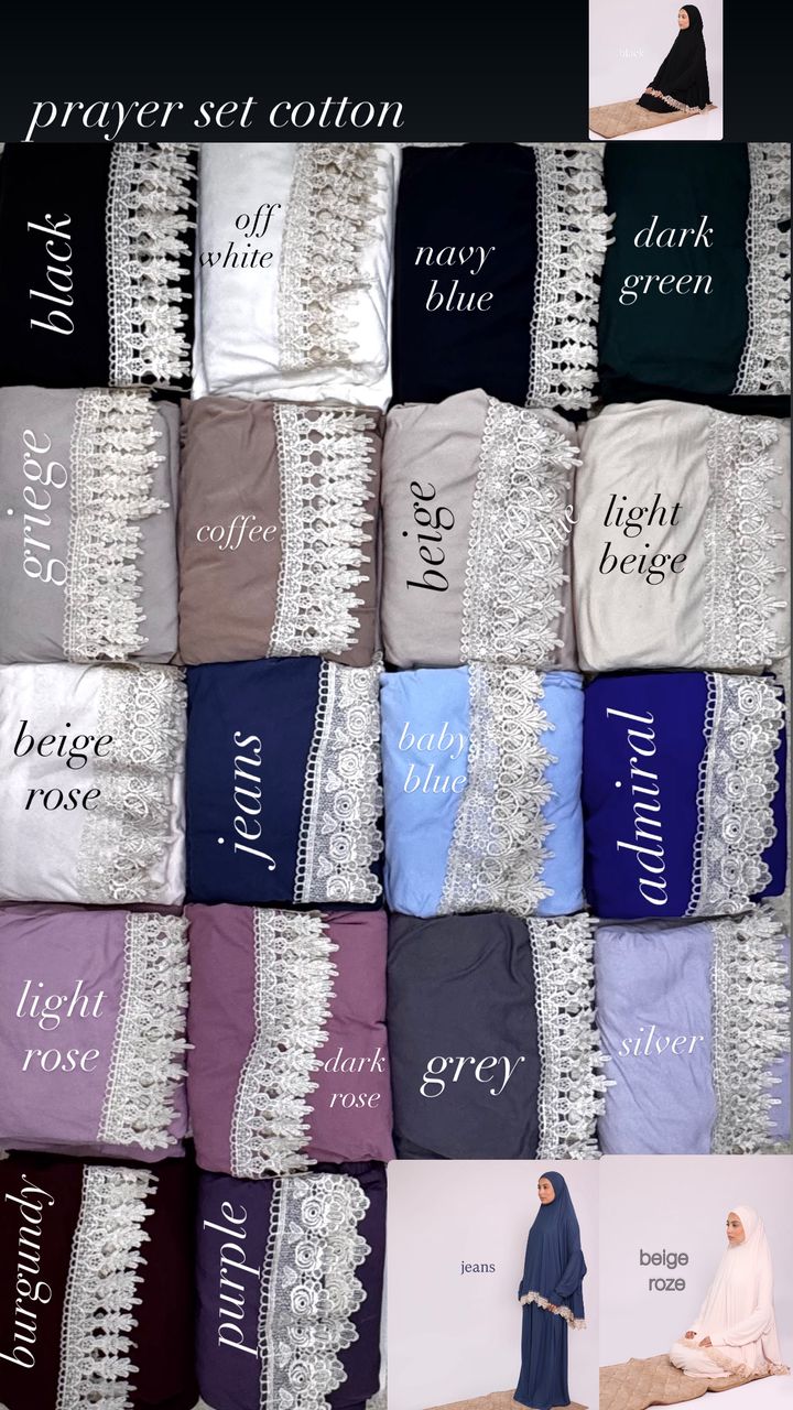 Prayer Set 2pcs (With Dontaile)