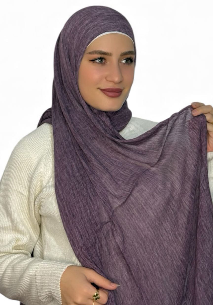 Kuwaity Modal Hijab Purple (Mwashah)