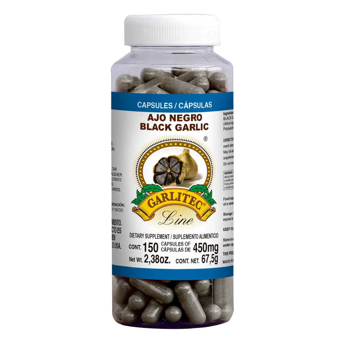 GARLITEC LINE ® AJO NEGRO