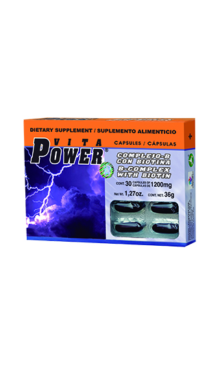 VITAPOWER ® COMPLEJO B CON BIOTINA