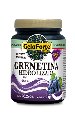 GELAFORTE ULTRA ® GRENETINA HIDROLIZADA SABOR UVA