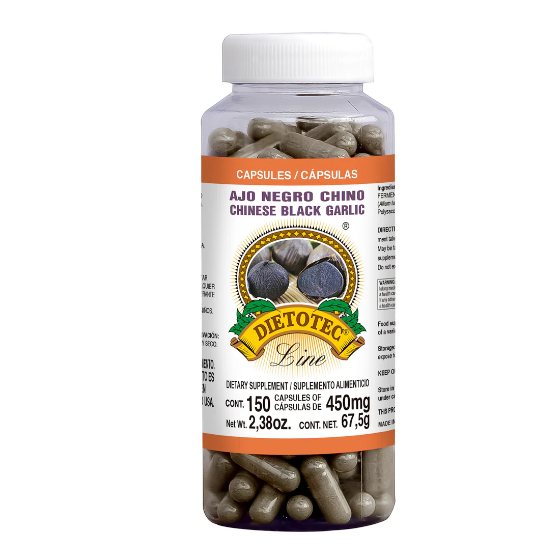 DIETOTEC ® AJO NEGRO CHINO