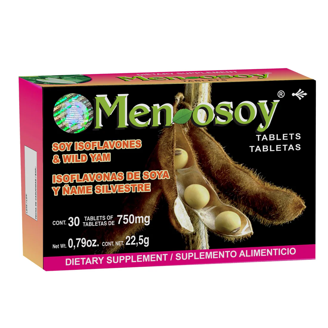 MENOSOY ® ISOFLAVONAS DE SOYA Y ÑAME SILVESTRE