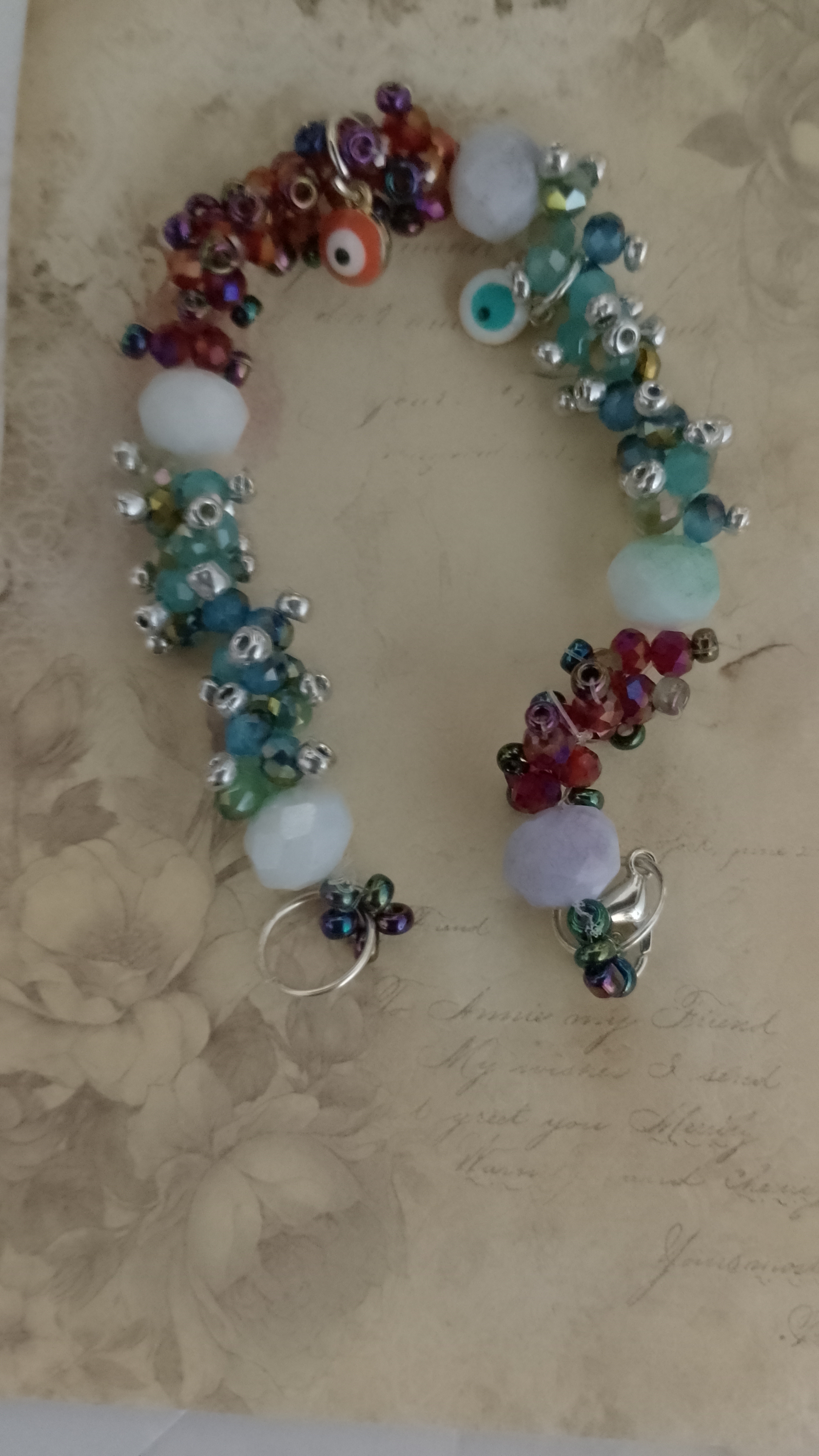 Pulsera de Cuentas Multicolor