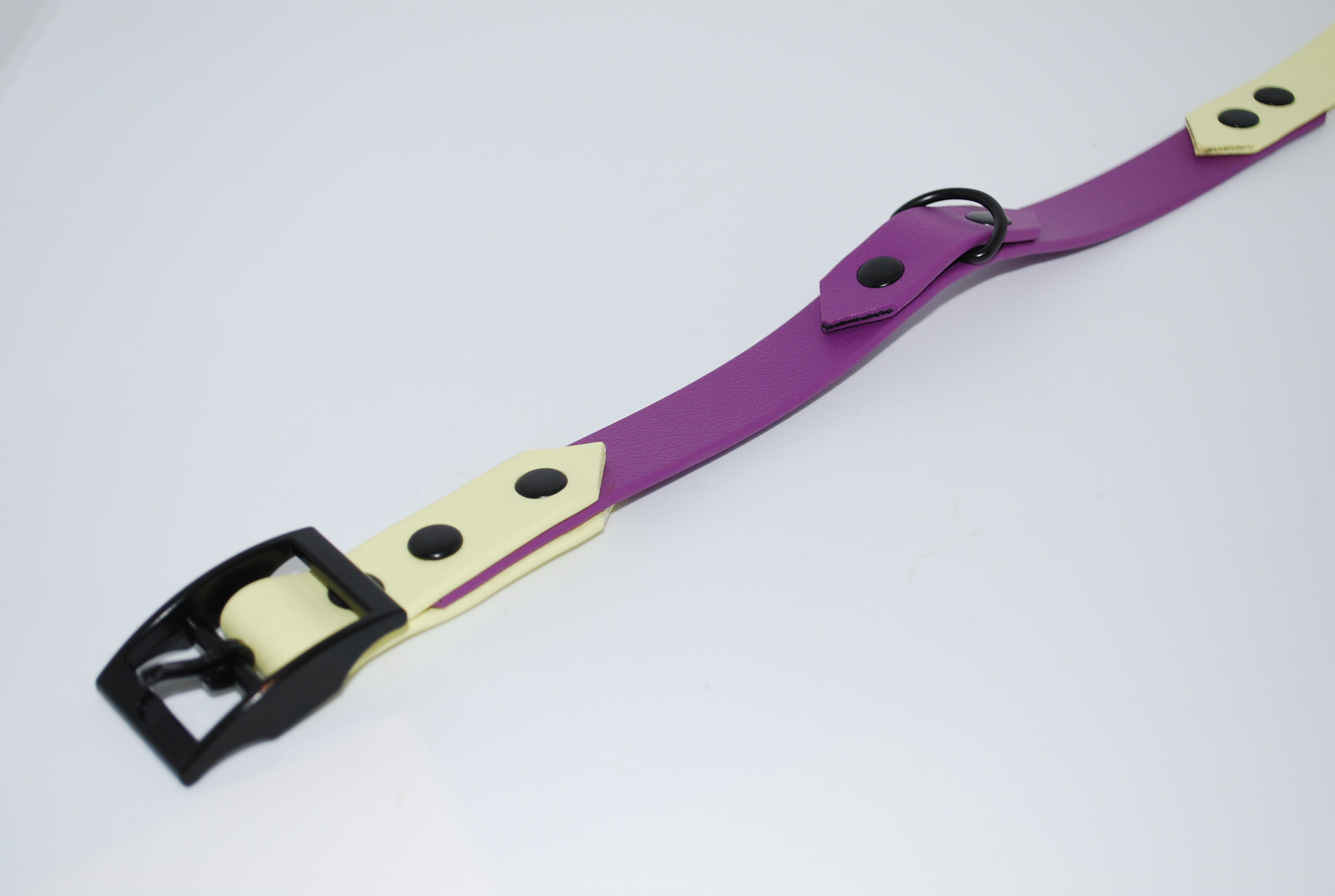 Biotano antkaklis "Pastel Yellow-Grape"