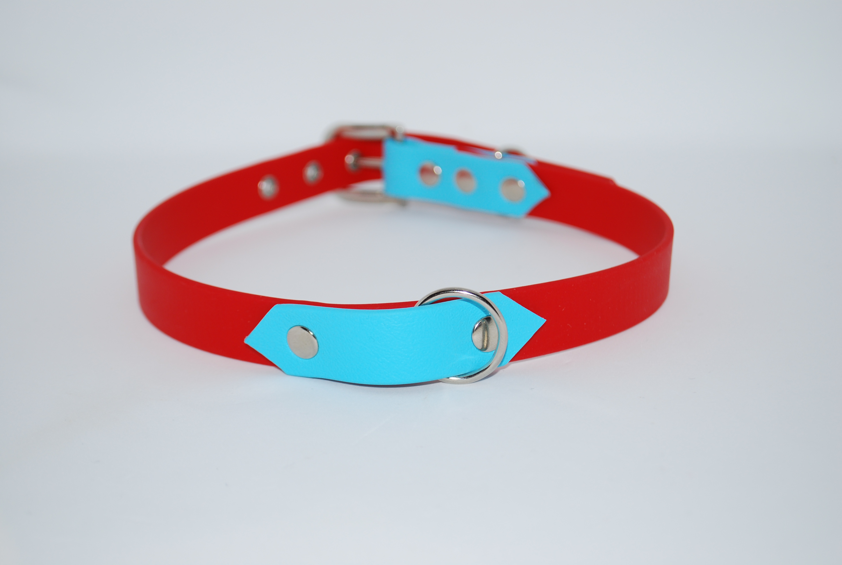 Biotano antkaklis "Red-Skyan Blue"