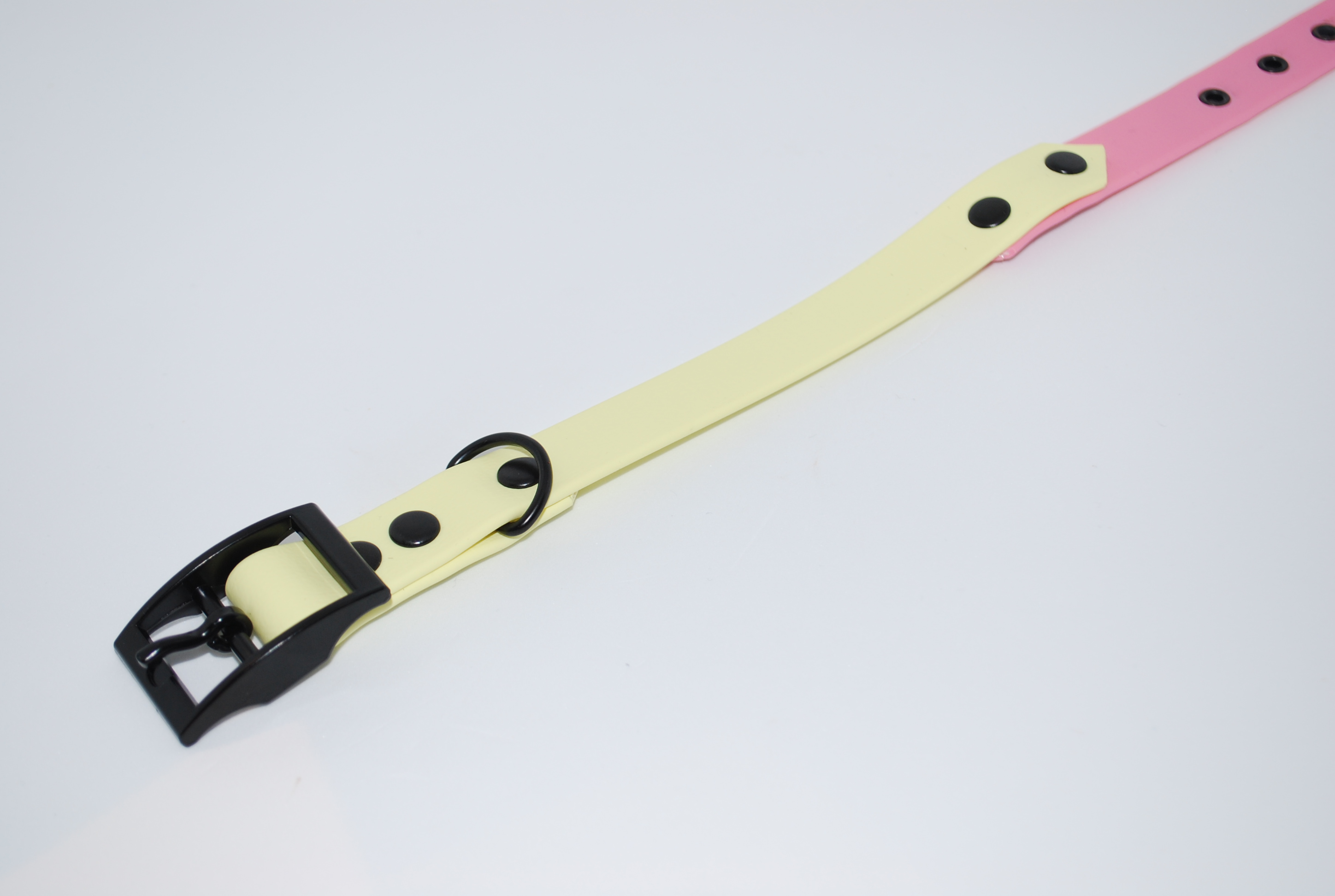 Biotano antkaklis "Pastel Pink-Yellow"