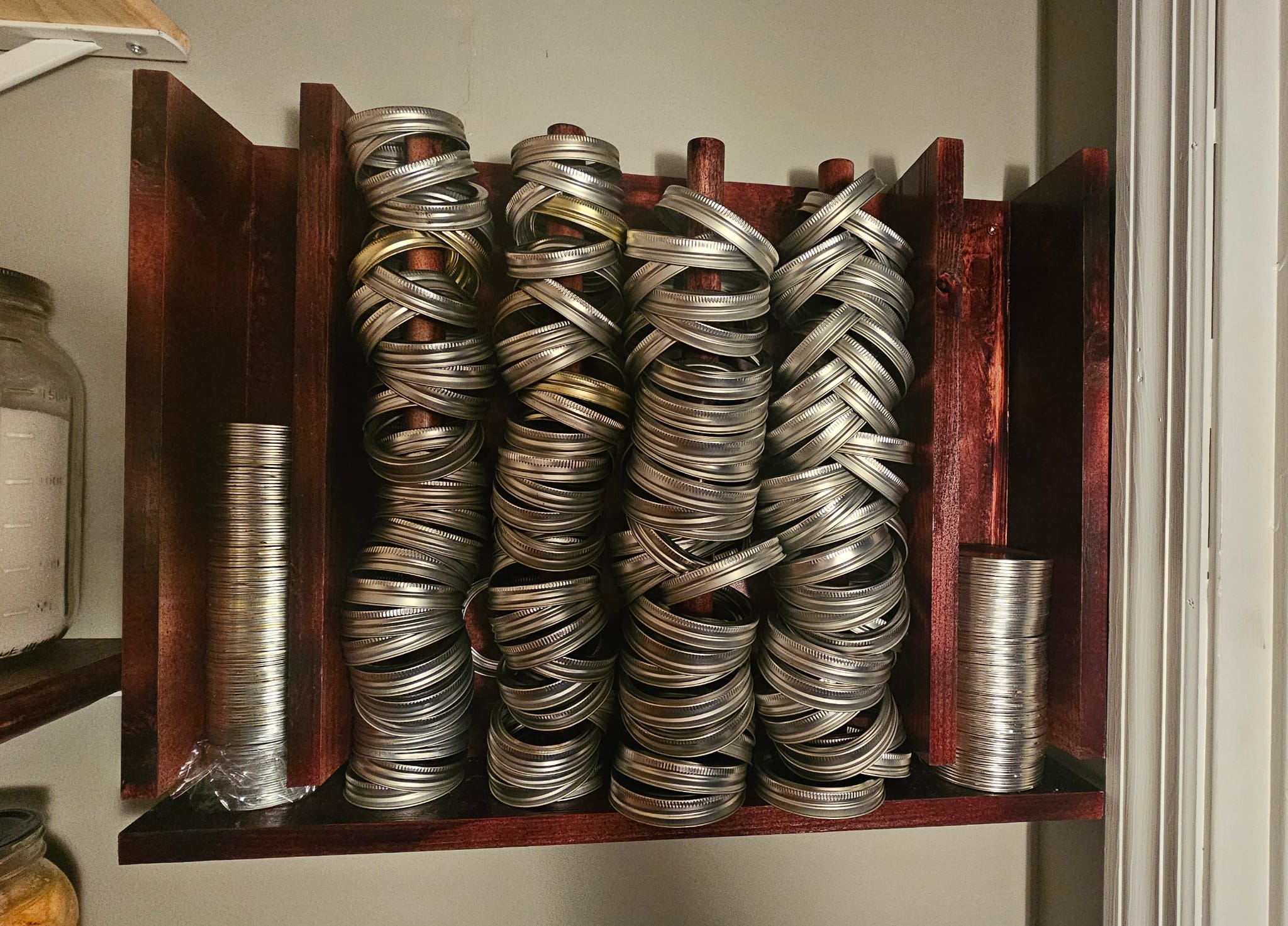 Canning Lid & Band Organizer