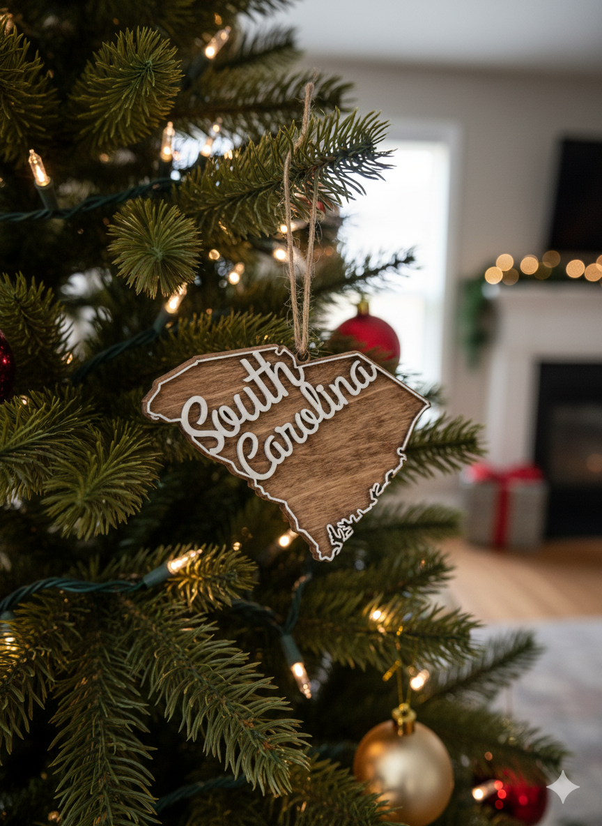 South Carolina State Ornament