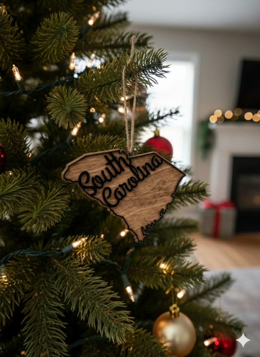 South Carolina State Ornament