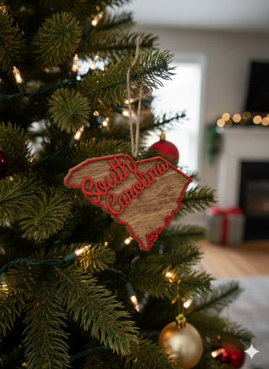 South Carolina State Ornament