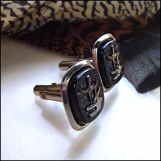 1950s Japanese Friends 4 Ever Vintage Cufflinks