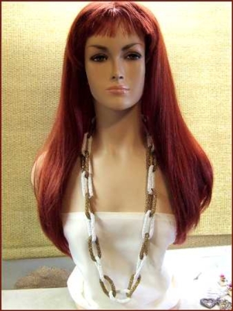 1980s Elegant Gold n White Glass Bead Loops Long Sexy Vintage Necklace