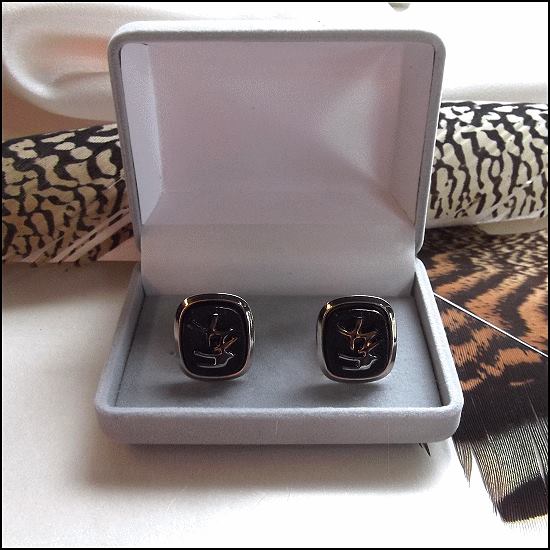 1950s Japanese Friends 4 Ever Vintage Cufflinks