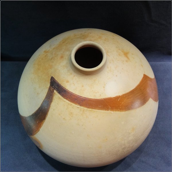 North Carolina Pottery Censer Weed Pot Jamie Kirkpatrick Pottery