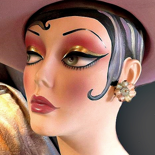 1950s Vintage Earrings Frosted Pastel Glass Clips Signed Crown Trifari