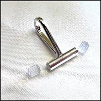 Brooch to Pendant Converter - Silver or Gold Horizontal Slider 