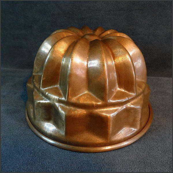 1920s Antique German Copper Mold Cake Jelly Kitchen Wares