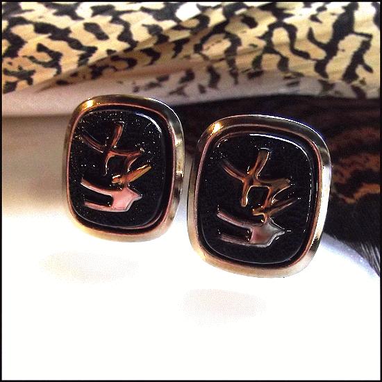 1950s Japanese Friends 4 Ever Vintage Cufflinks