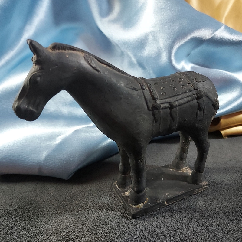 Early 19th Century Antique Horse Figurine Cast Metal