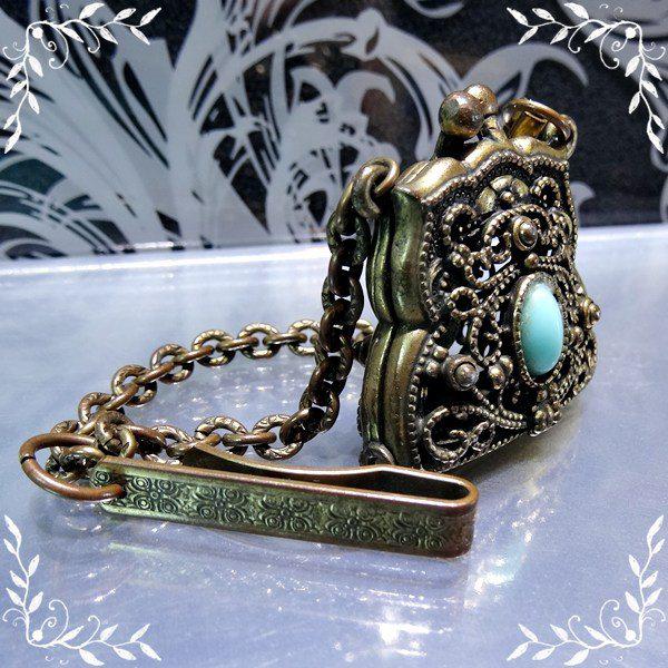 Early 1900s Antique Ladies Chatelaine Purse Necklace or Bracelet