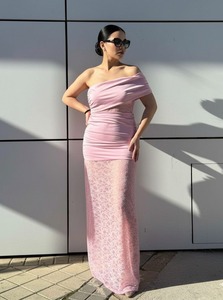 VESTIDO DOS PIEZAS COMBINADO VESTIDO CORTO Y LARGO 