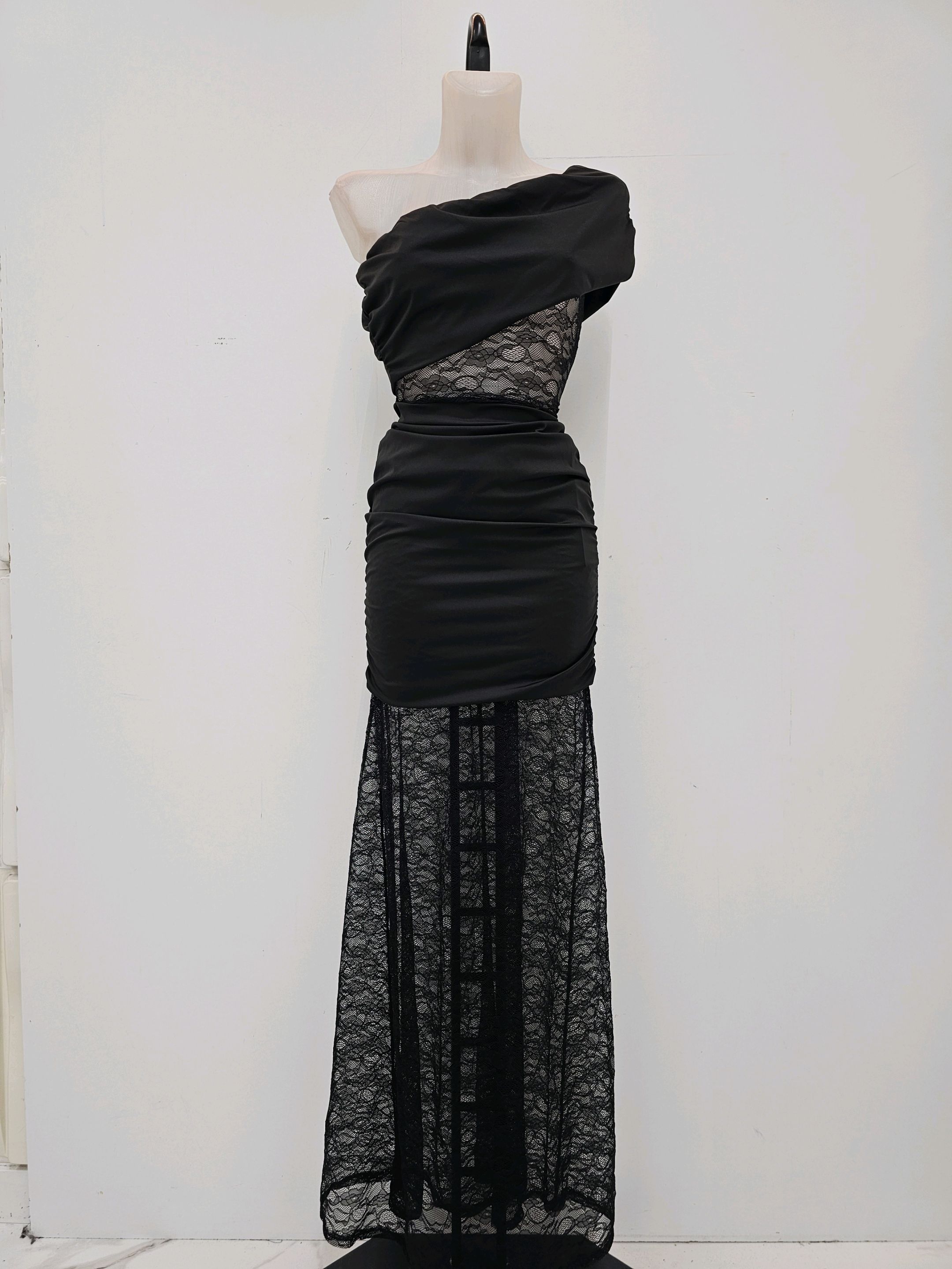 VESTIDO DOS PIEZAS COMBINADO VESTIDO CORTO Y LARGO 