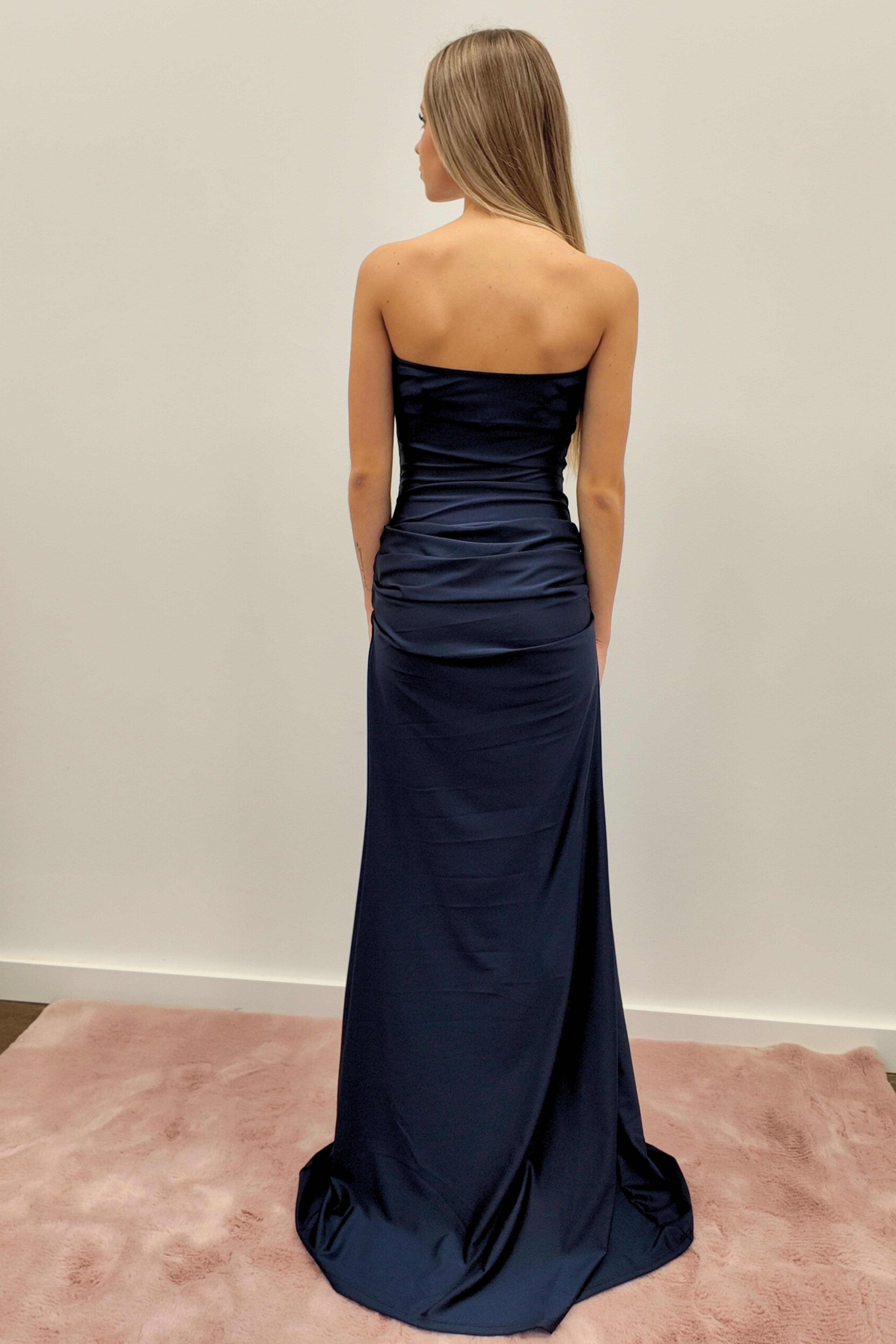 VESTIDO LARGO CON CORSÉ 