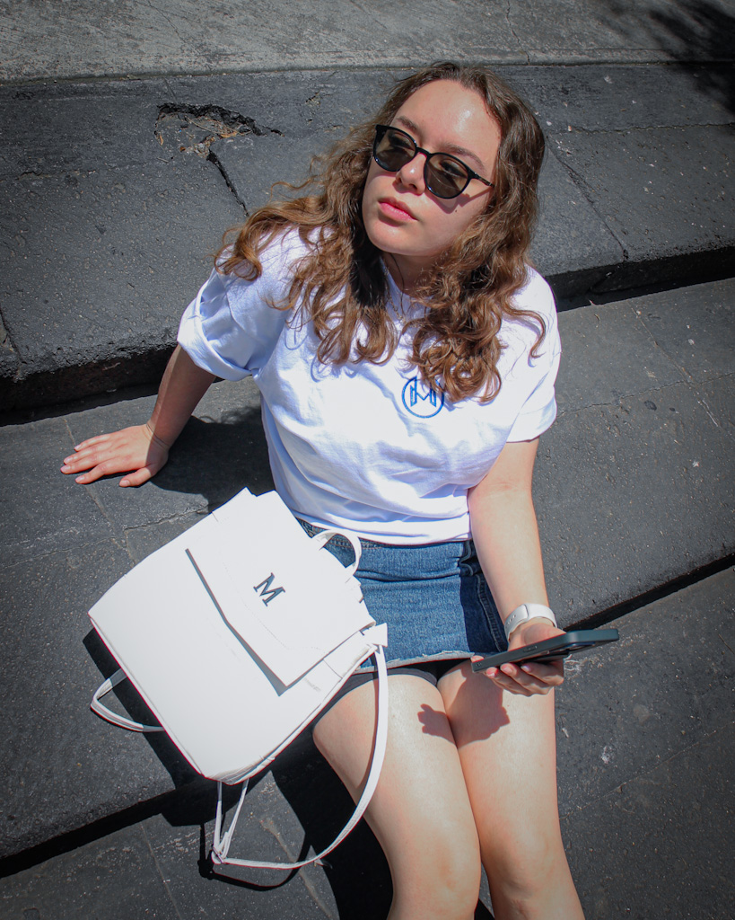 Mochila Blanco lagarto