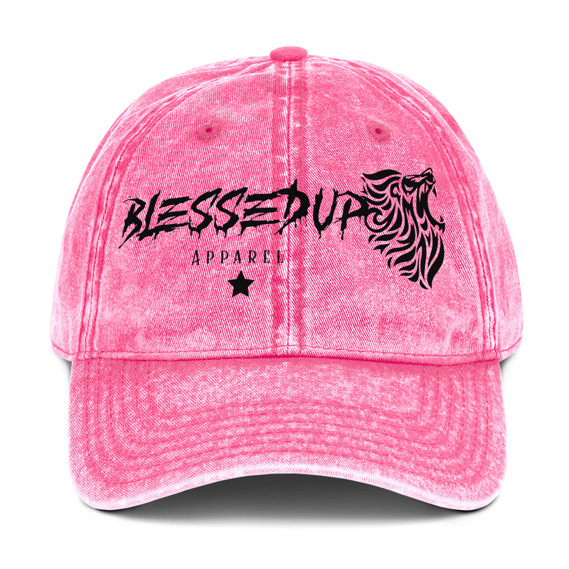 BlessedUp Vintage Cotton Twill Cap