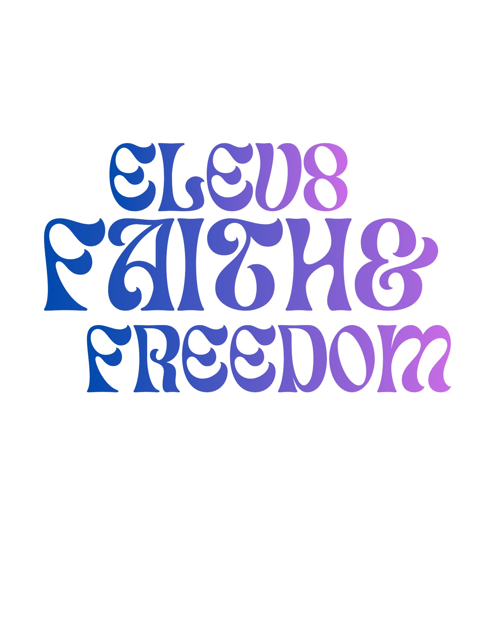 Elev8 Faith & Freedom Tshirt