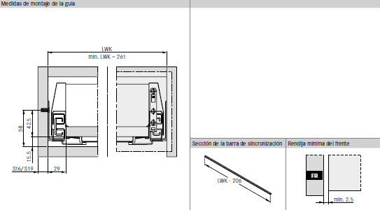 NOVA PRO TIPMATIC SOFT-CLOSE S16/S19