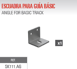 Escuadra para Guia BASIC