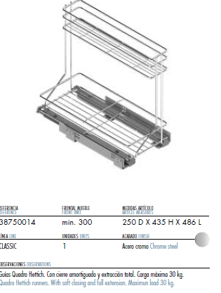Accesorio Limpieza Extraible 491mm