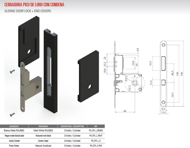 Cerradura Pico de Loro