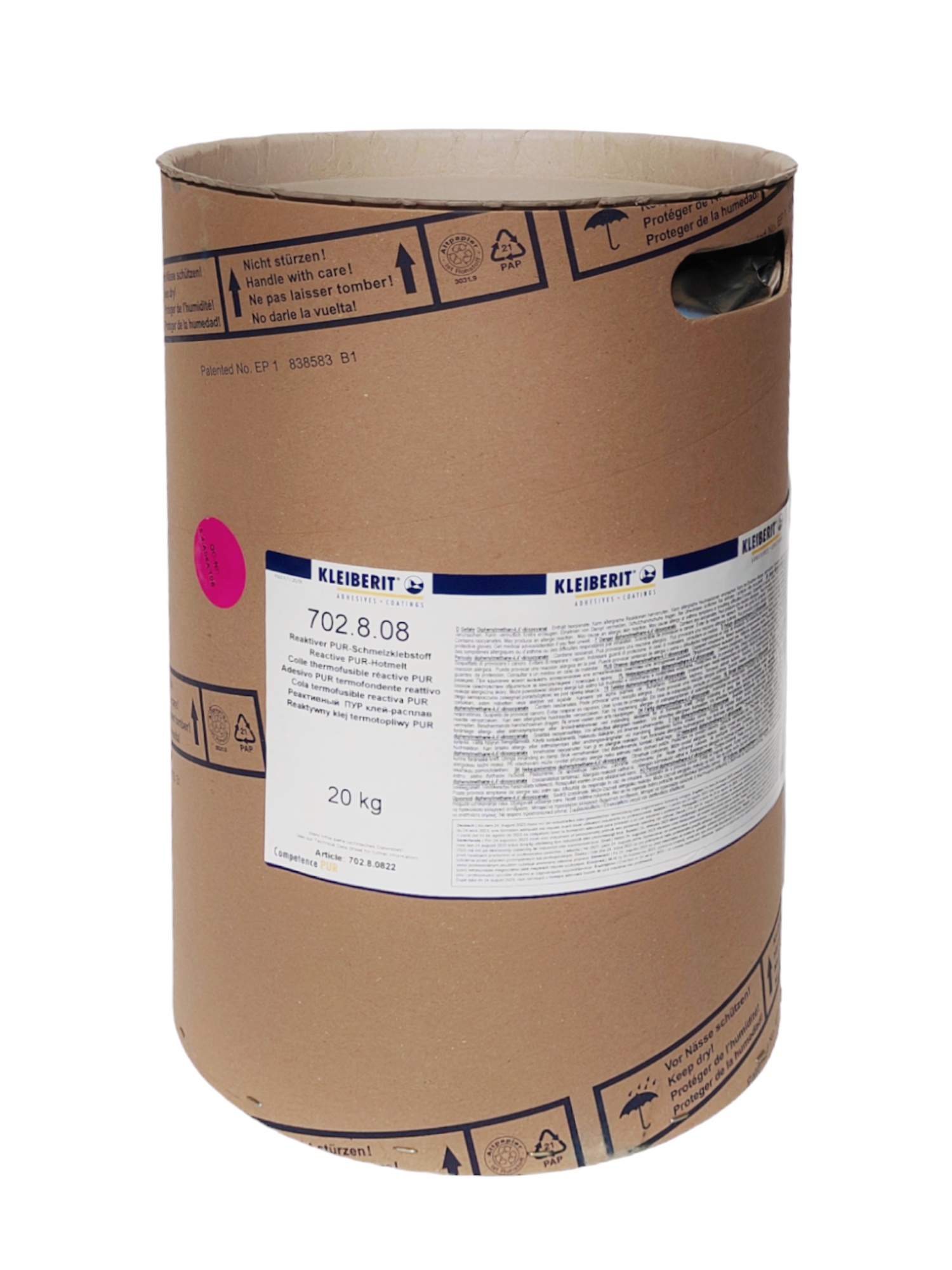 Adhesivos Termofusibles PUR con Contenido Orgánico