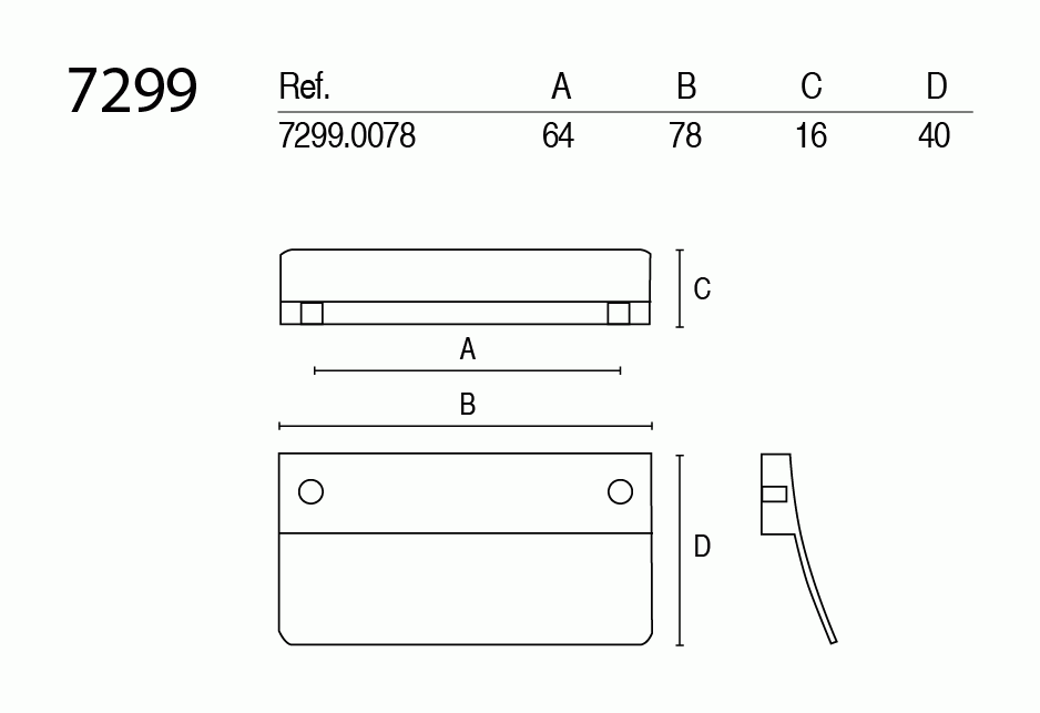 Tirador Charente 7299