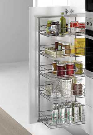 Bastidor Extraible Lateral 535mm