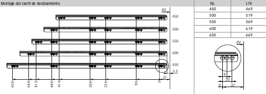 Estabilizador lateral cajones