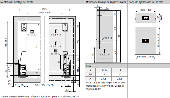 Cacerolero H90 con varilla rectangular