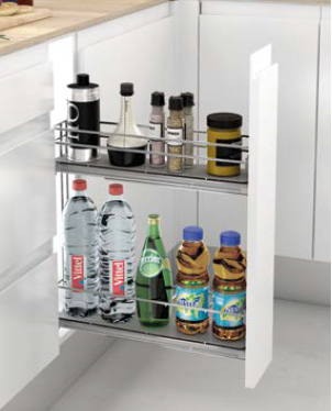 Botellero Guias Laterales 460mm