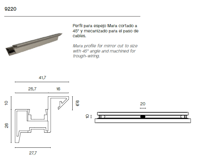 Perfiles Narcisus Collection